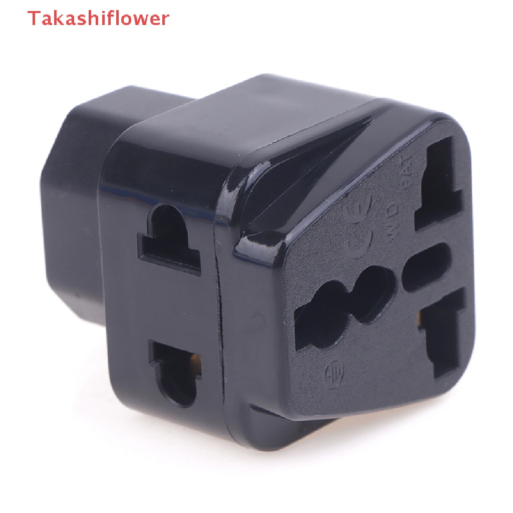 Đầu Chuyển Đổi Nguồn Điện 2 Trong 1 IEC 320 C14 Male Sang C13 Female PDU / UPS C13 Female