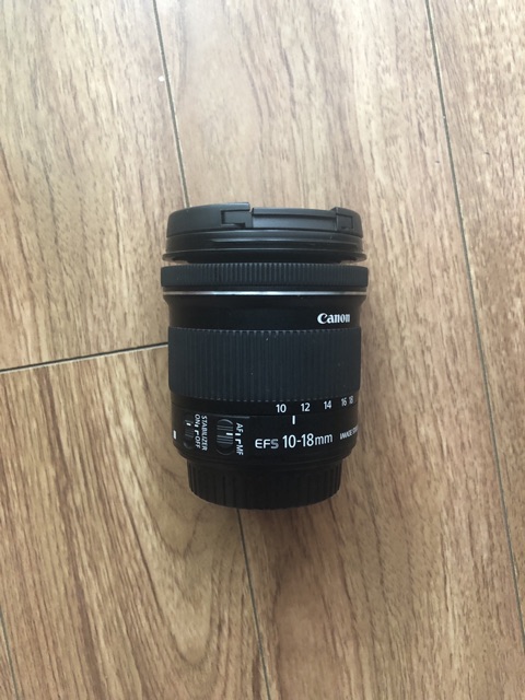 Lens Canon EF-S 10-18mm F4.5-5.6 IS STM (nhập khẩu) - hàng hết BH đẹp 99% (tặng hood)