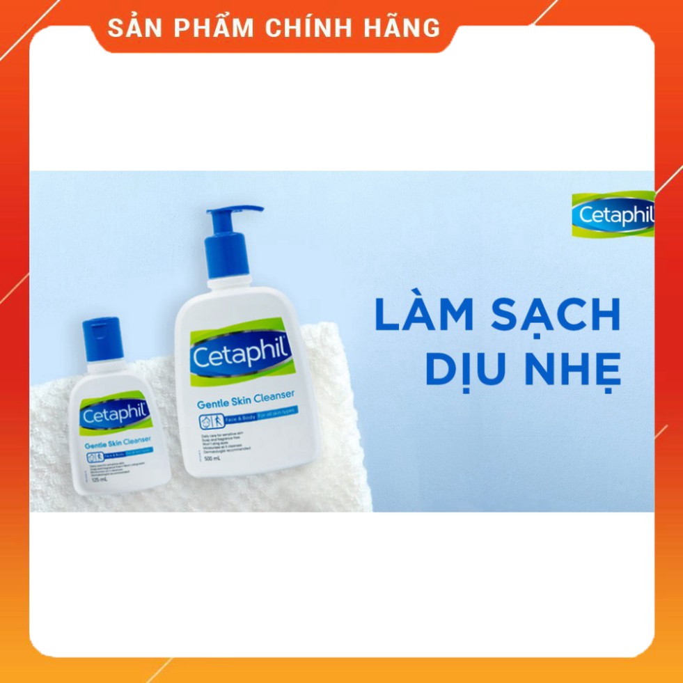  [Hàng nội địa Mỹ] Sữa rửa mặt làm sạch dịu nhẹ Cetaphil Gentle Skin Cleanser 591ml