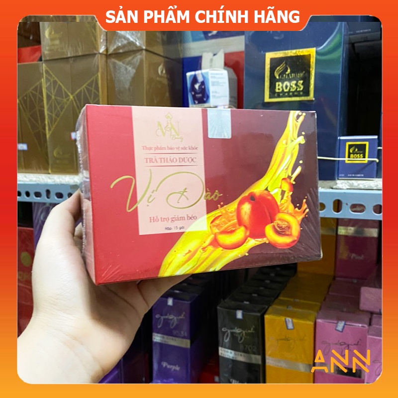 [Chính hãng] Trà Giảm Cân Vị Đào MN Beauty Group - Mỹ Phẩm Đông Anh - Giảm Cân Collagen X3