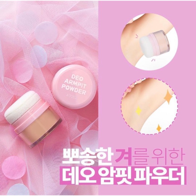 Phấn khử mùi A’pieu Deo Armpit Powder | BigBuy360 - bigbuy360.vn