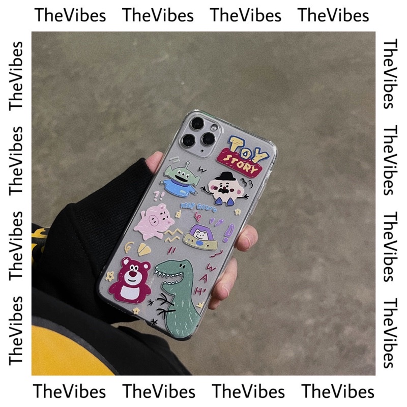 Ốp Lưng Iphone Silicon Trong Suốt Chống Va Đập Toystory Art 7plus/x/xsmax/11/11promax/12/12promax/13/13pro/13promax
