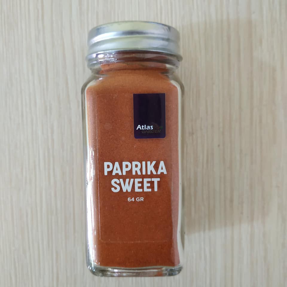 [Mã BMBAU50 giảm 7% đơn 99K] Paprika Sweet - Bột ớt hữu cơ paprika sweet 64g (không cay) - Nutri Garden