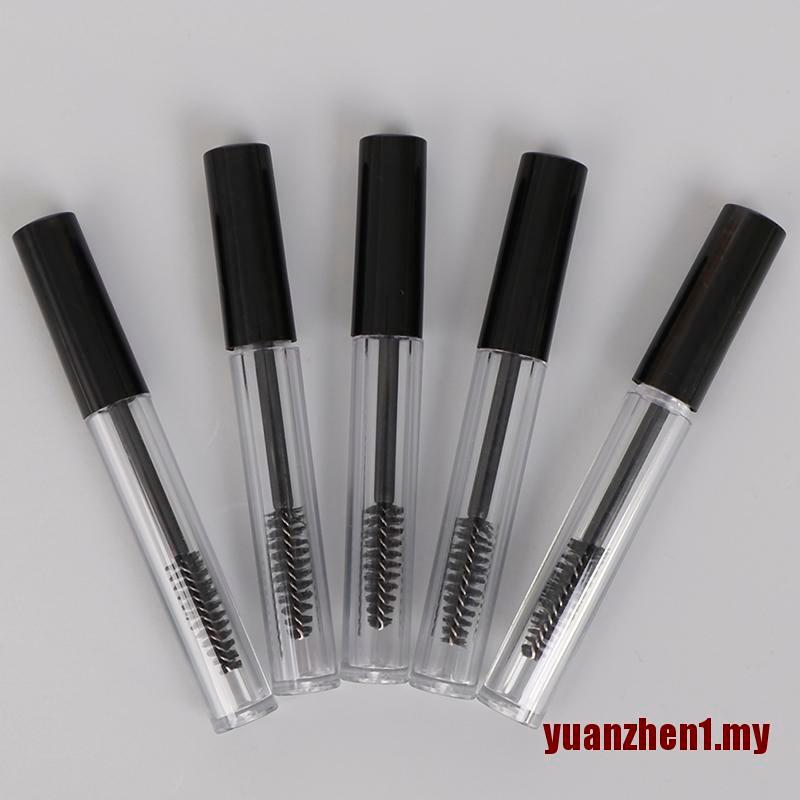 (hàng Mới Về) Set 5 Ống Rỗng Đựng Mascara 3ml 0.8ml