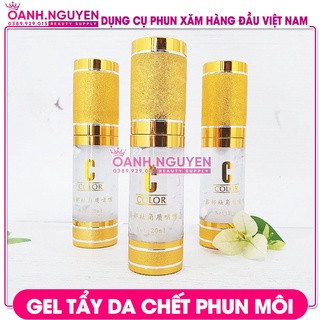 Gel Tẩy Tế Bào Chết/ Tẩy Da Chết Trước Khi Phun Môi -Giúp môi mềm, nhanh bám mực