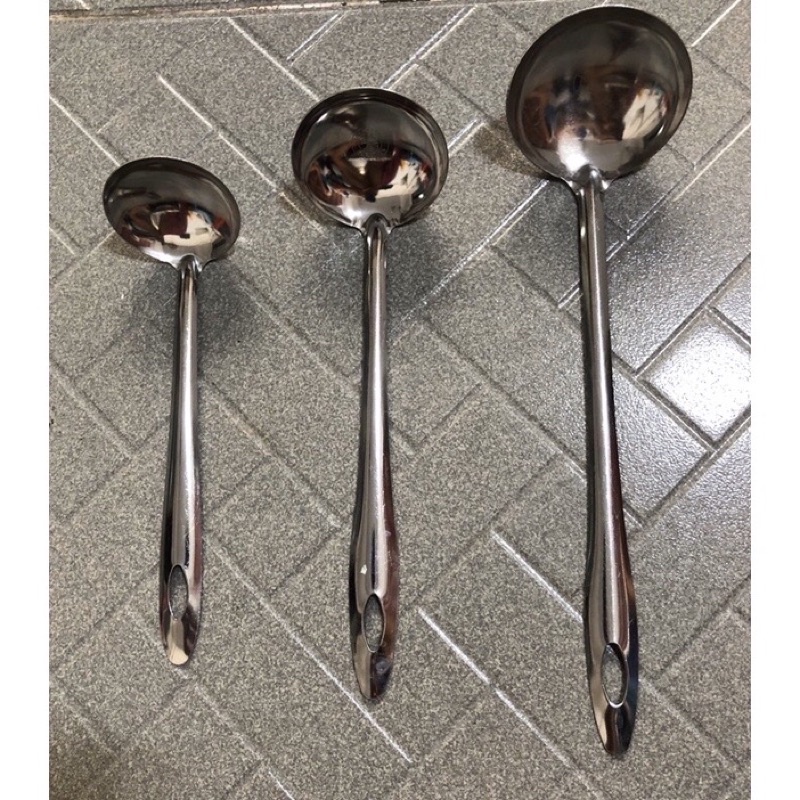 Muôi, Vá Múc Canh Inox Cán Giọt Nước