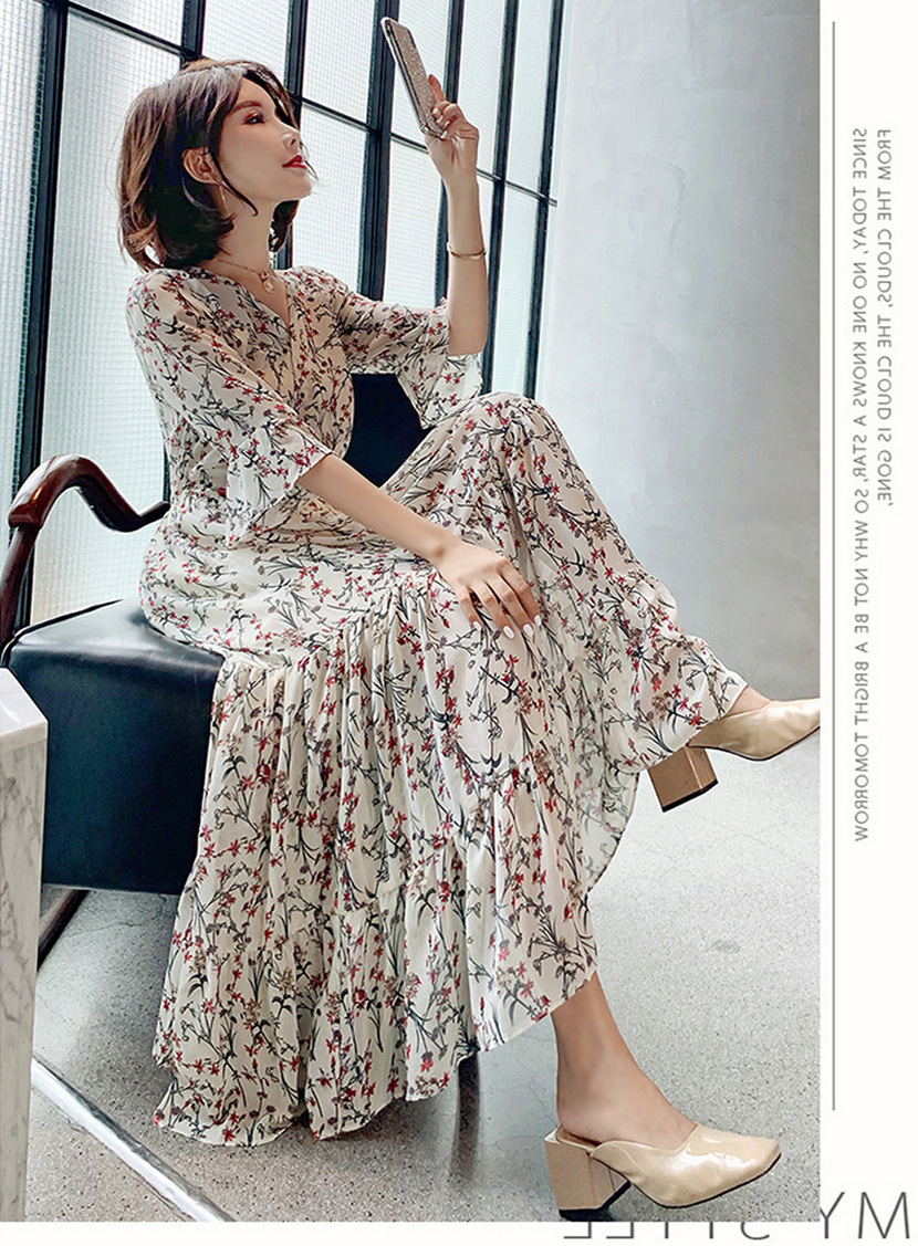 Đầm Voan Hoa Thời Trang 2021 Dành Cho Nữ | BigBuy360 - bigbuy360.vn