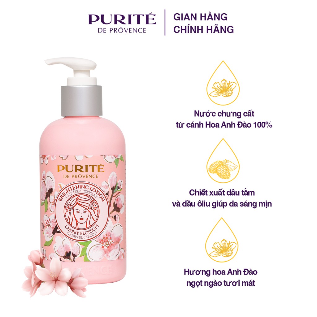 Sữa Dưỡng Thể Thiên Nhiên Purité 250ml