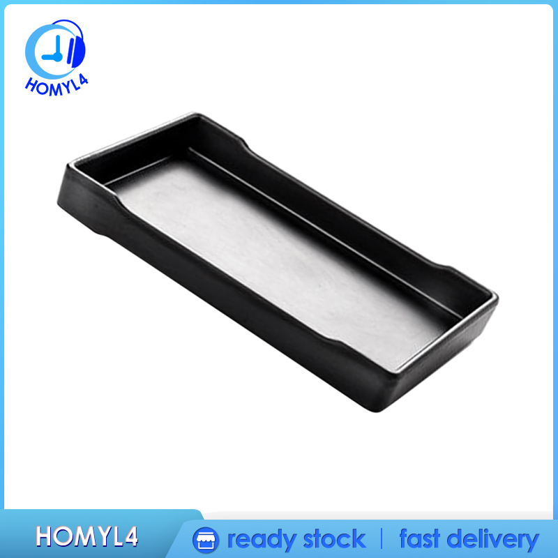 Đĩa Nhựa Đựng Sushi Hình Chữ Nhật 24x7.9x2.1cm