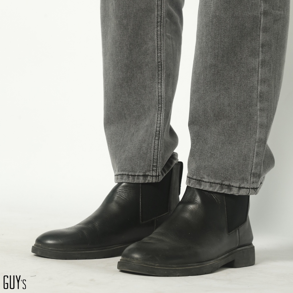 Quần jeans trơn JD108 GUY's Closet, Dáng suông, Nhiều màu
