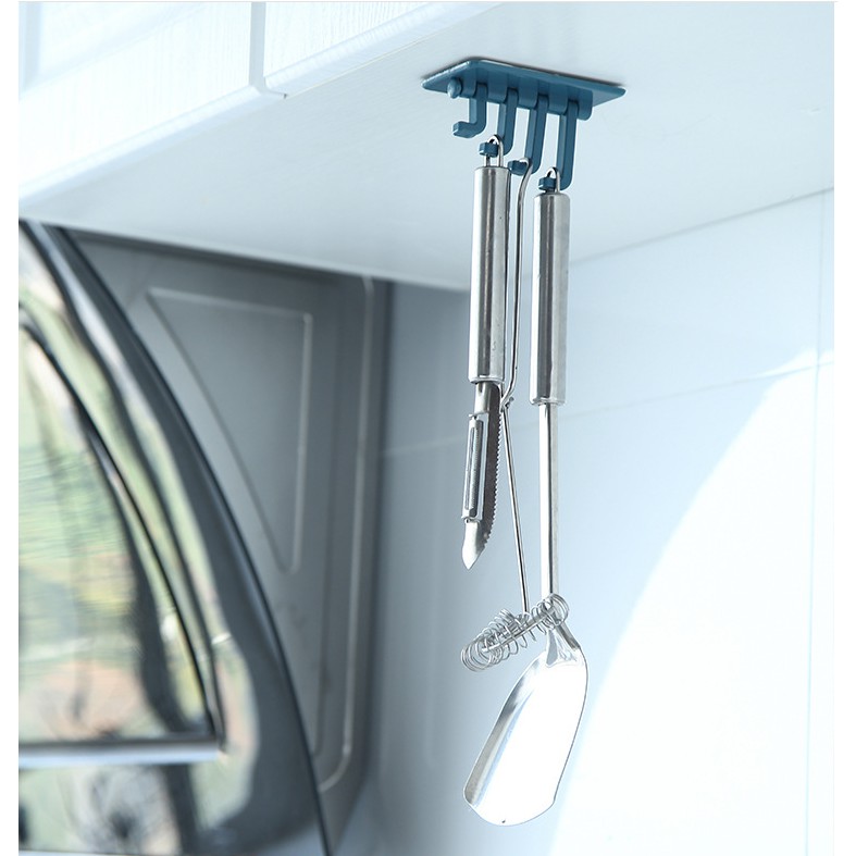 Móc Treo Đồ Dán Tường Có Thể Xoay Được