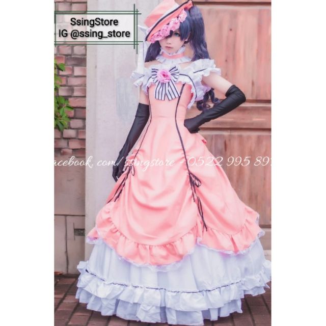 SSINGSTORE Set COSPLAY " Lady Ciel "  trong Anime HẮC QUẢN GIA
