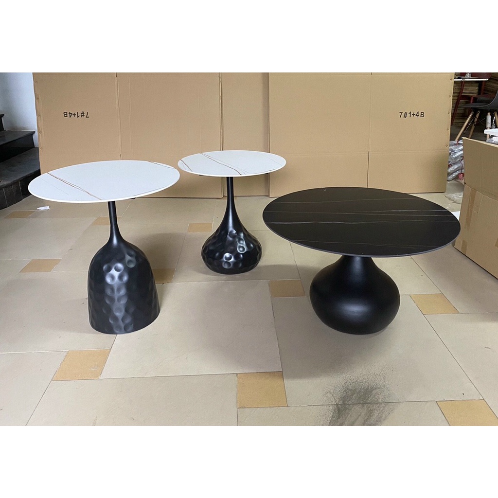 Bàn Trà sofa bình hoa nhập khẩu sang trọng hiện đại B14