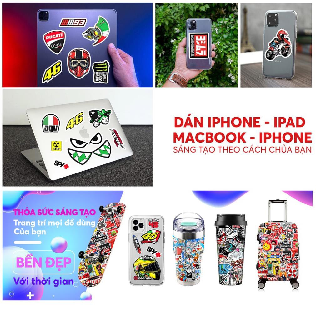 [Set 50+]Sticker Doremon - Hình Dán Doremon| Dán Nón Bảo Hiêm, Điện Thoại, Laptop, Bình Nước...Chống Nước, Chống Bay Màu