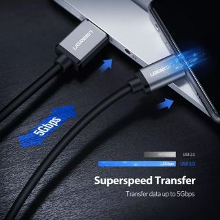 Cáp sạc 3mét/25cm hiệu UGREEN type C