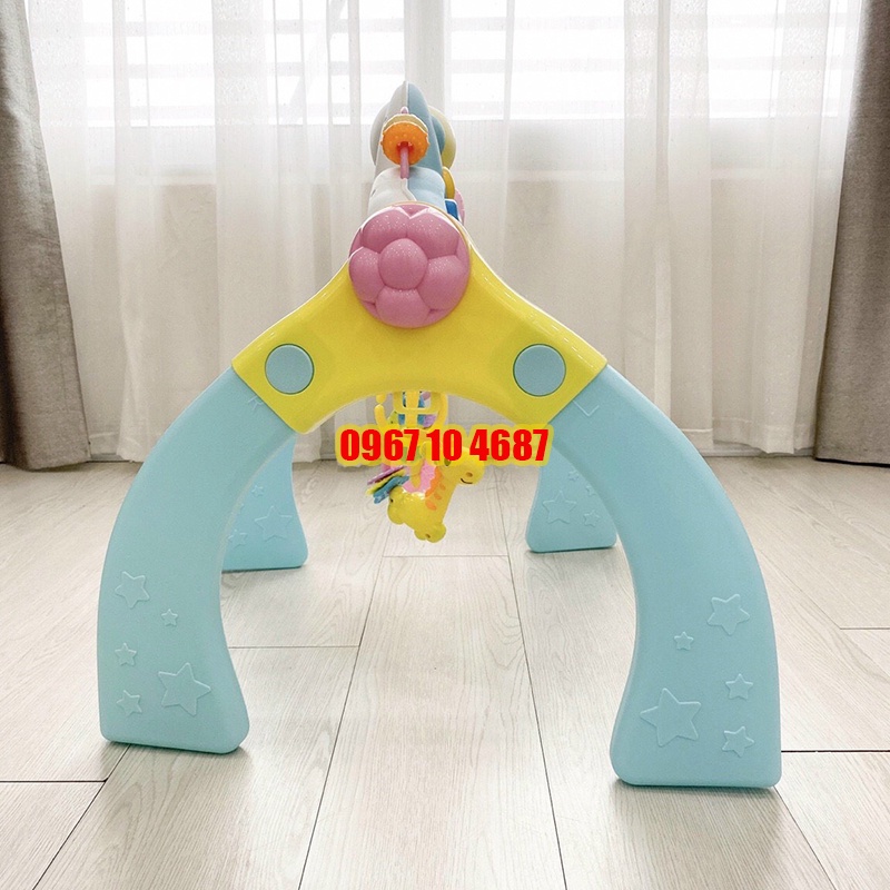 Kệ chữ A Umoo cho bé nằm chơi có phát nhạc