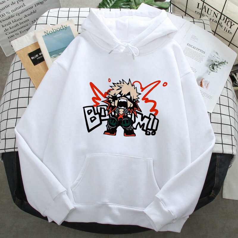 Áo Nỉ Hoodie Hoạt Hình Nhóc Nổi Giận Phong Cách Áo From Rộng Unisex Style Ulzzang HOT TREND BB HOODIE