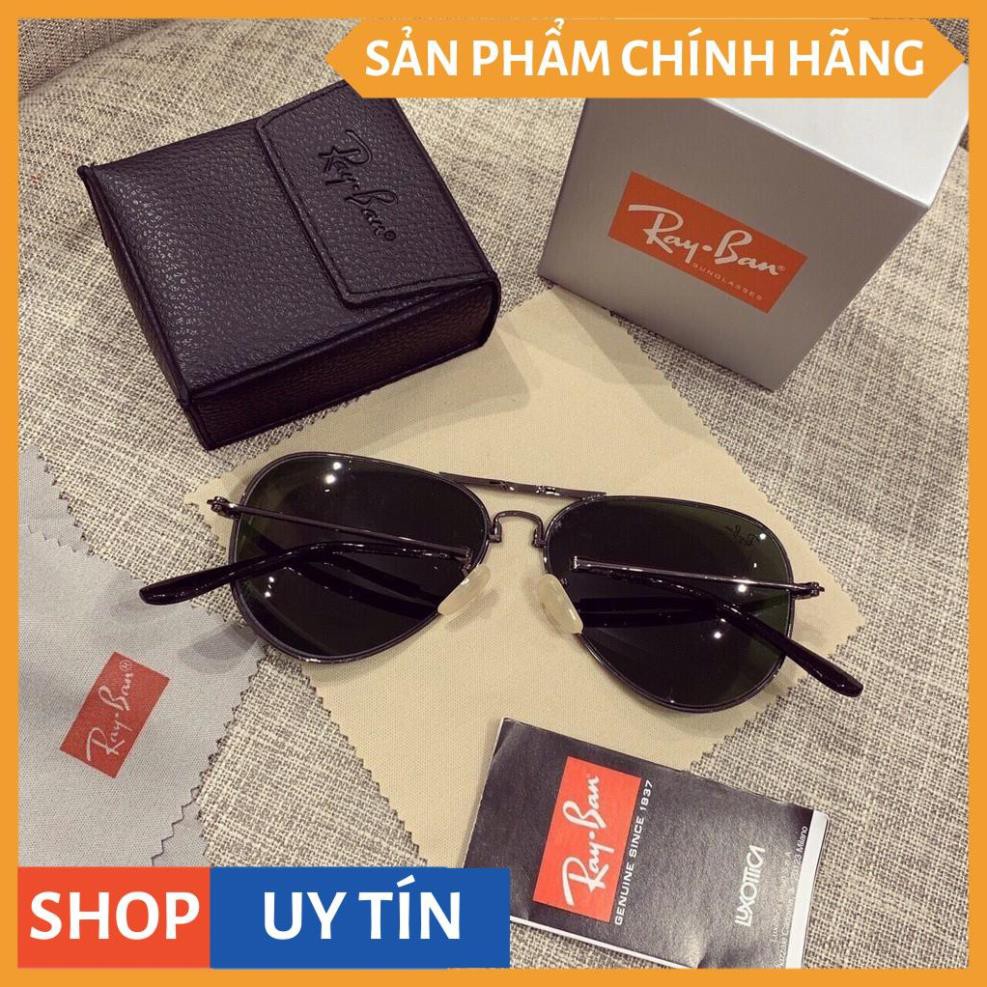 MẮT KÍNH RAYBAN GẬP XẾP GỌN BỎ TÚI NAM/NỮ RB CAO CẤP TRÒNG THUỶ TINH XỊN KIỂU PHI CÔNG