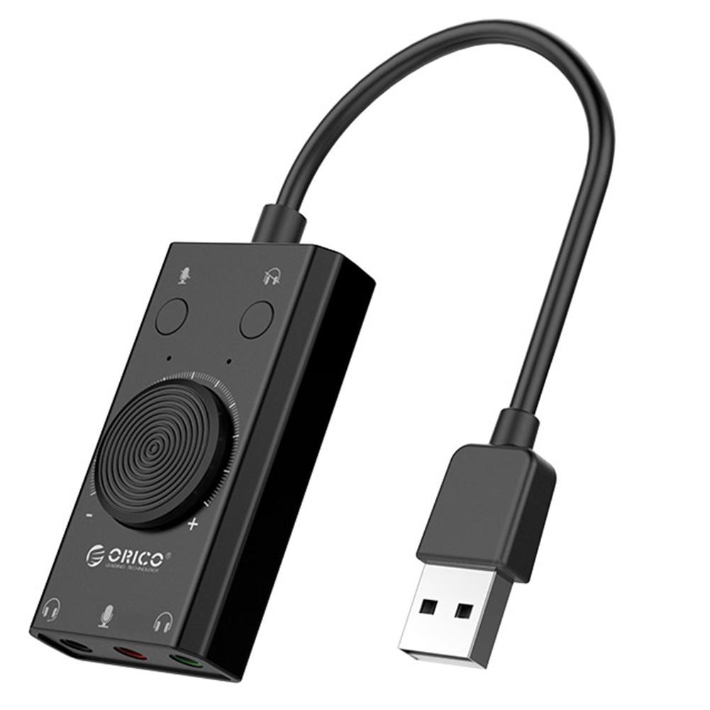 Card Âm Thanh Gắn Cổng USB Orico SC2 chất lượng cao