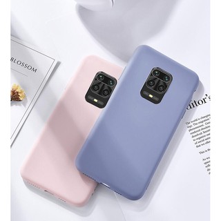 Ốp điện thoại silicon TPU màu trơn cho Xiaomi Redmi Note 9S