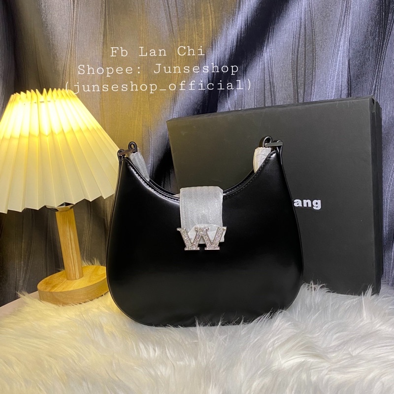 Túi cặp nách chữ W mã mới size 22cm kèm dây đeo chéo cực xinh