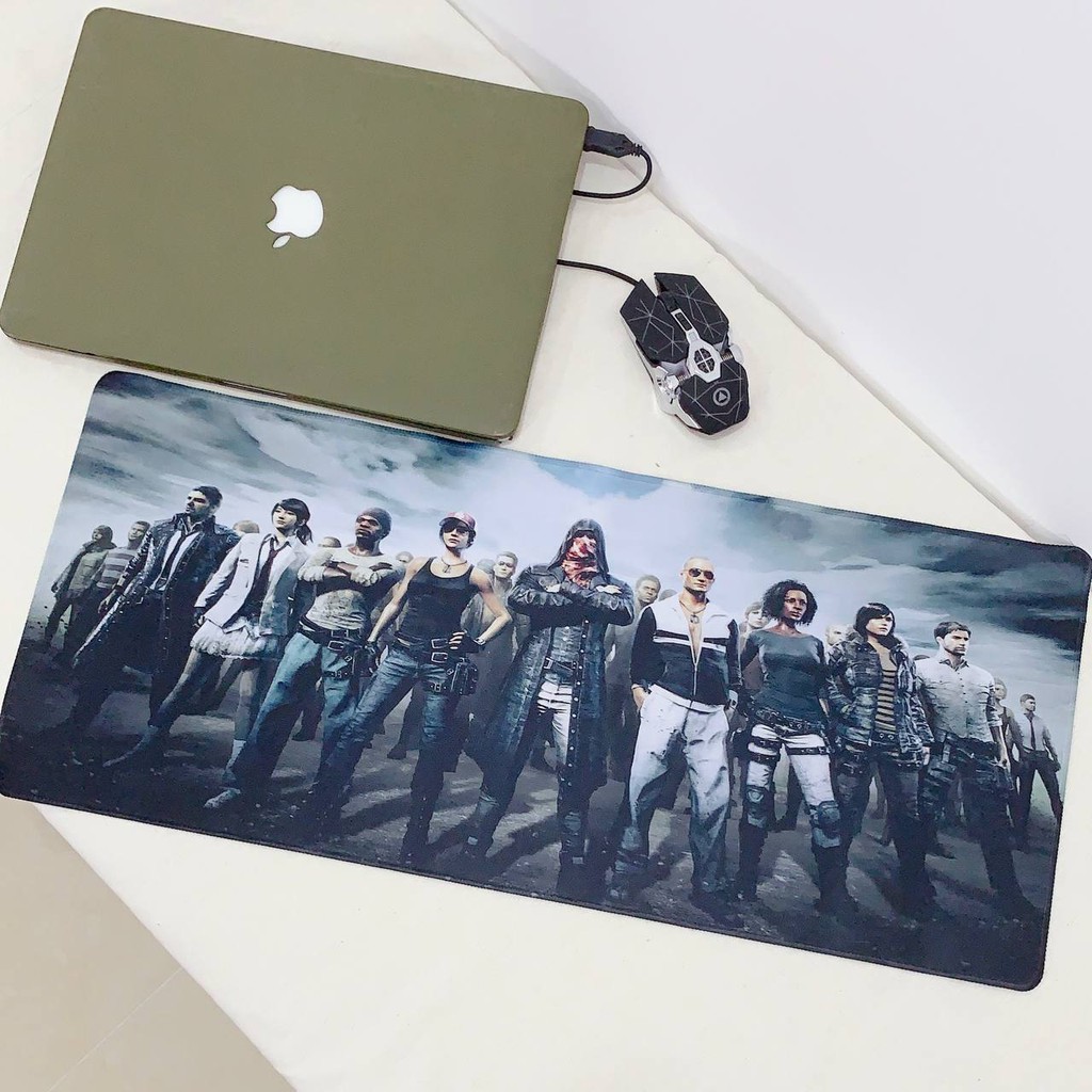 Lót chuột - Pad chuột Gaming Mousepad kích thước lớn 80*30cm có đế cao su chống trượt di chuột mượt mà