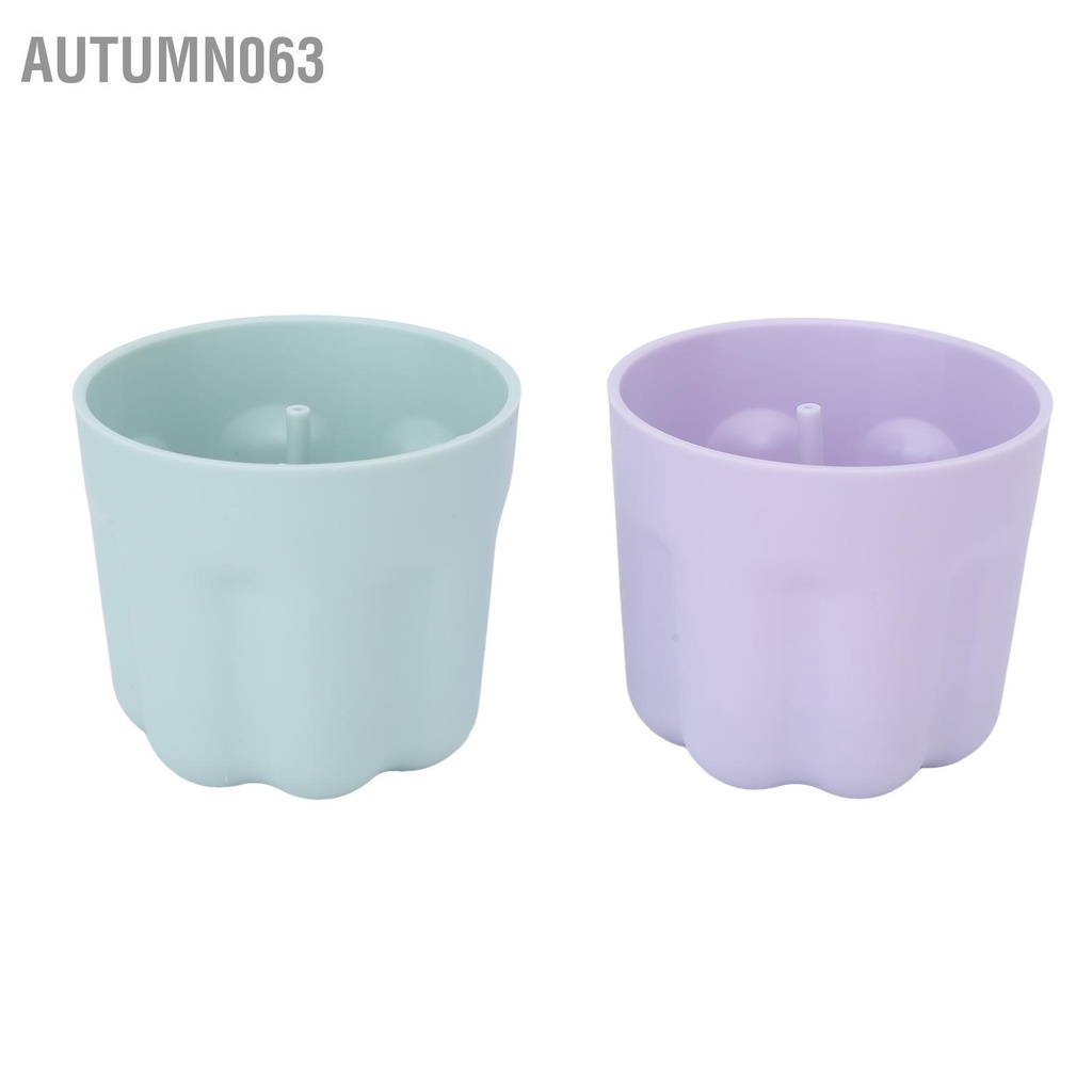 Autumn063 2 Bộ Cọ Mỹ Phẩm Máy Rửa Mặt Dụng Cụ Trang Điểm Cầm Tay Chà Bát