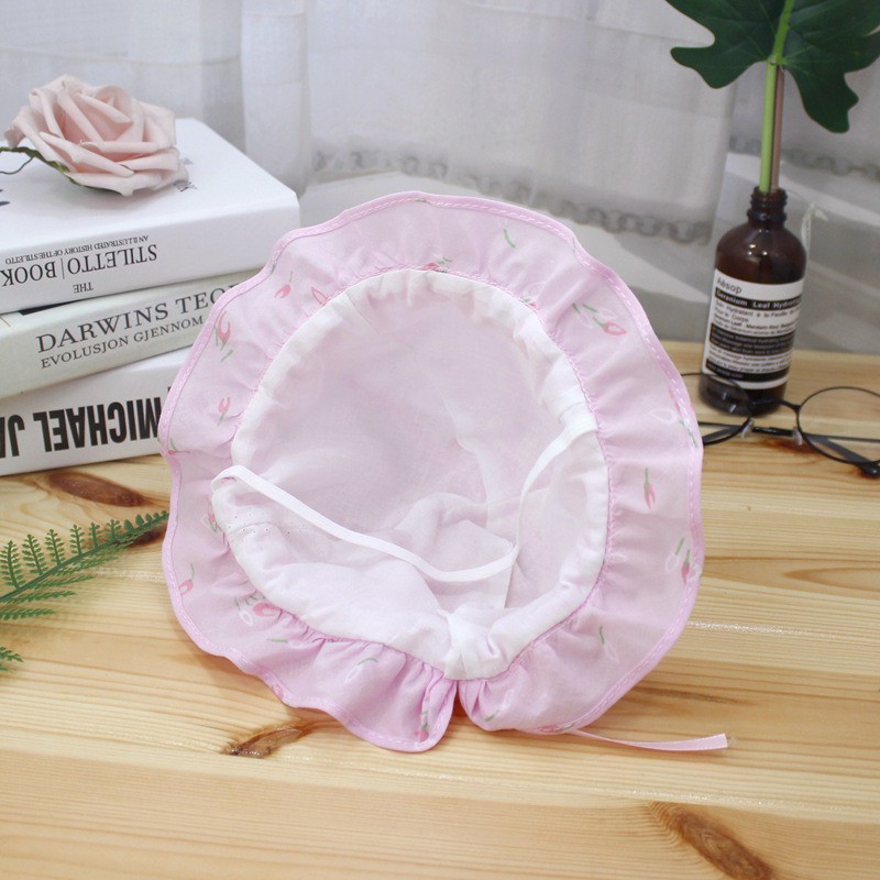 Mũ tai bèo in họa tiết hoa đáng yêu dễ thương cho bé