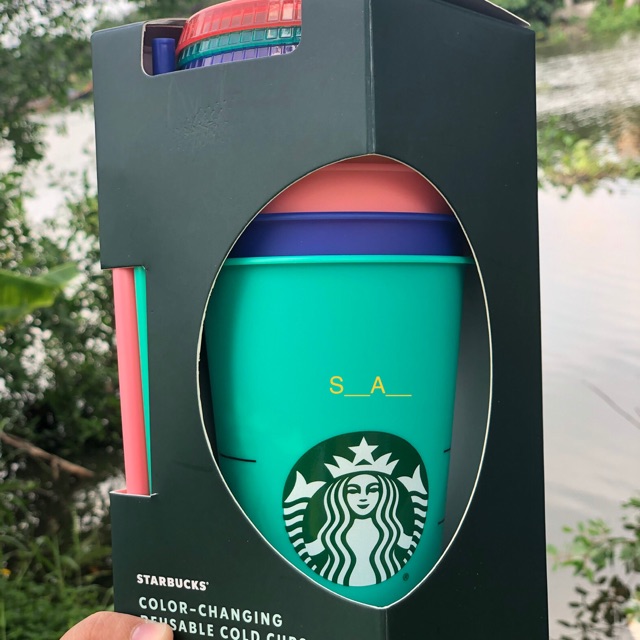 Set coldcup đổi màu starbucks Usa 2020