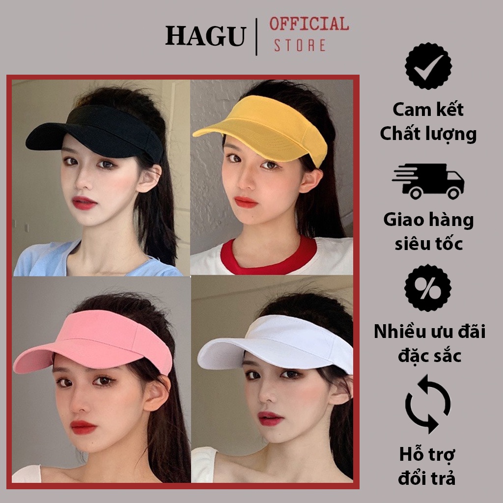 Mũ Lưỡi Trai Nón Kết Kaki Tennis Nửa Đầu 422 Phong Cách Ulzzang Form Unisex Nam Nữ