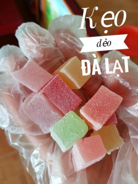 1kg kẹo dẻo đà lạt