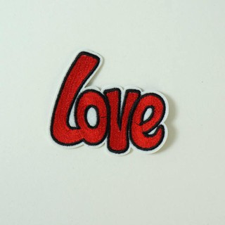 Miếng thêu ủi LOVE- patch ủi là LOVE- sticker ủi thêu