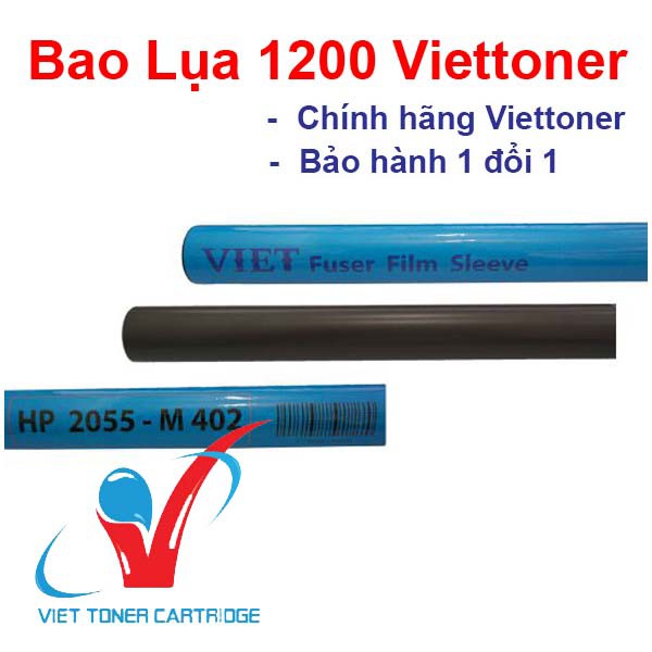 Bao lụa 1200 tốt Viettoner Cho HP 1010, 1020, 1160, 1320, P2014, P2015, 2035, 2055, Pro 400, Canon : 2900, 3000, 3300