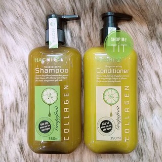 Cặp dầu gội và dầu xả Hachi 350ml