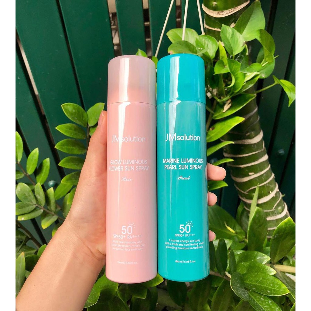 Xịt chống nắng JM solution Glow Luminous Flower Sun Spray SPF50+/PA++++ 180ML JMsolution Npp Shoptido | WebRaoVat - webraovat.net.vn