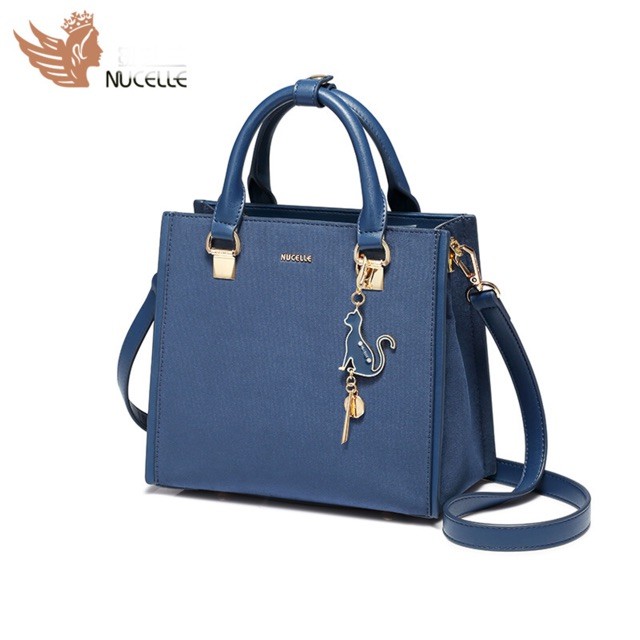 [Mã WABRBAGS giảm 20K đơn 99K] Túi xách nữ cao cấp Nucelle da lộn - MG47