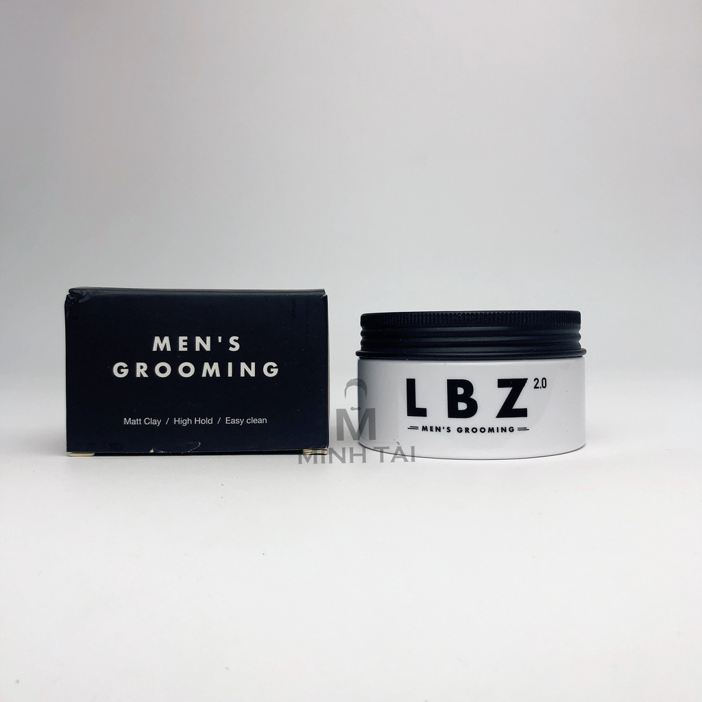 Sáp Vuốt Tóc Nam LBZ Grooming Matt Clay 2.0 - 90g + Xịt Tạo Phồng AZENMAN Parana 3 In 1 - 20ml + Lược Chải Tóc Texture