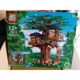 (CÓ SẴN) Lắp ráp mô hìnhTreehouse Ngôi Nhà trên cây KUPAI 99019 SX6007