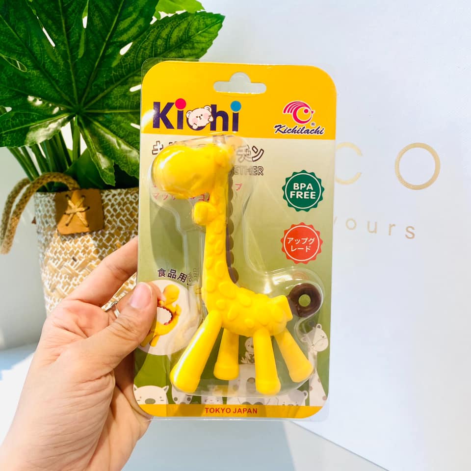 Ngặm nướu silicone hình hươu Kichi