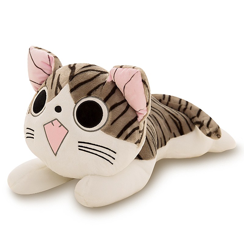 Đồ chơi sang trọng lớn dễ thương búp bê Cheese cat doll gối mèo con ngọt ngào riêng tư