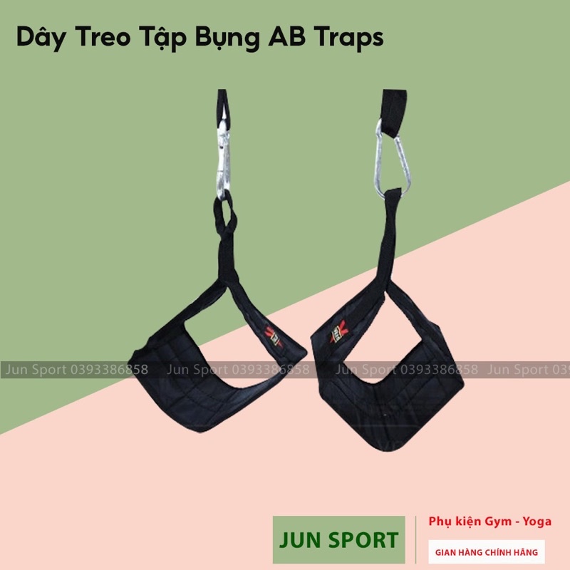 Dây treo tập bụng AB Strap Jun Sport size 46 x 20cm