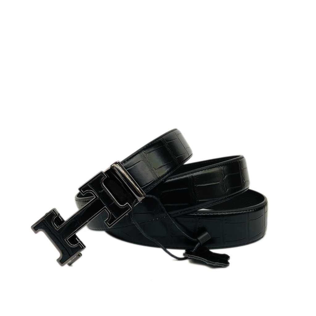 Thắt Lưng Nam hàng hiệu / Dây Lưng nam công sở vân cá sấu cao cấp