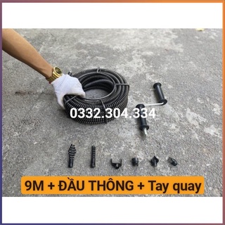 Dây thông tắc cống lò xo dùng