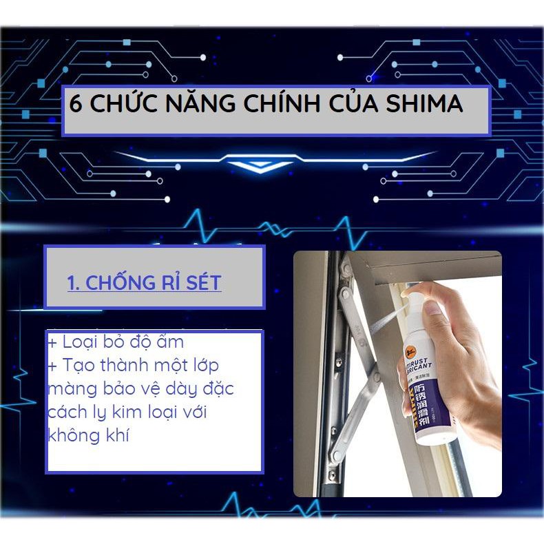 XỊT CHỐNG RỈ SHIMA ANTIRUST (2 bình) - Home and Garden