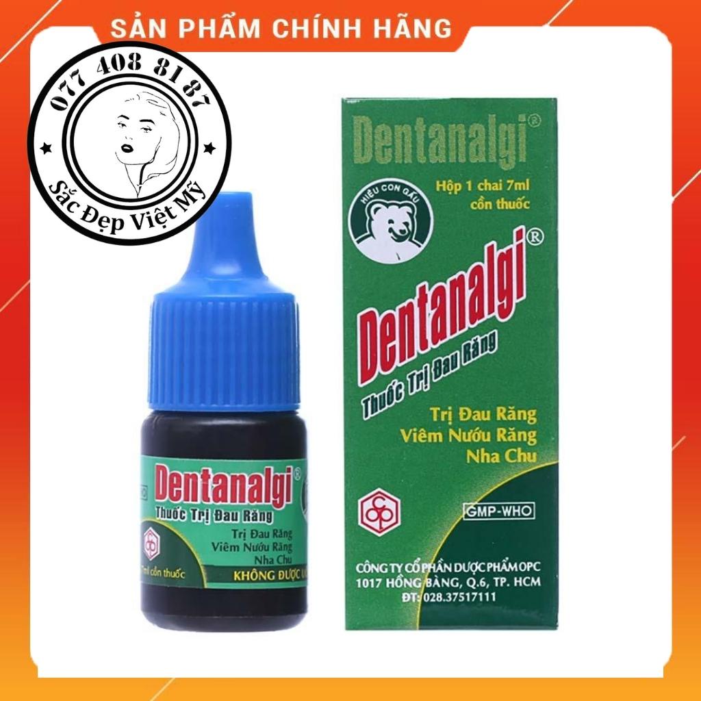 Gel Bôi Viêm Nướu Răng Sâu Răng Dentanalgi 7ml Dạng Lỏng OPC Hiệu Quả Nhanh Chóng Cho Các Vấn Đề Nha Chu