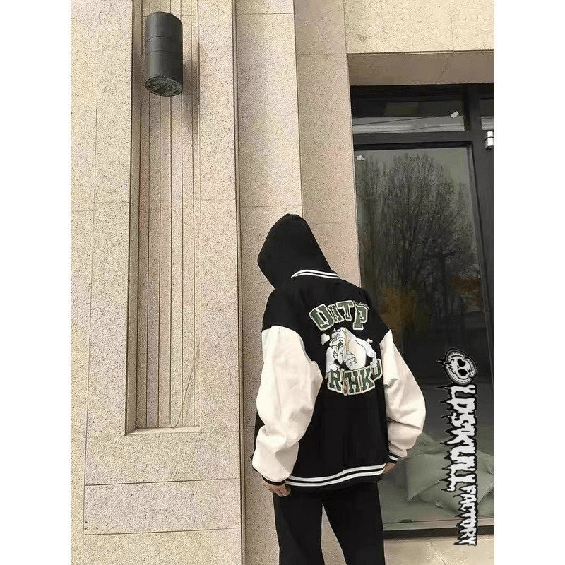 ÁO KHOÁC HOODIE ÁO KHOÁC BOMBER BÓNG CHAY CHẤT LIỆU NỈ CỰC HOT CHÚ CHÓ MẶT XỆ