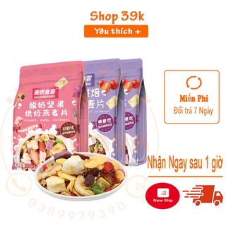 Combo 3 gói Ngũ cốc ăn kiêng mix hoa quả sấy gói 400g thơm ngon