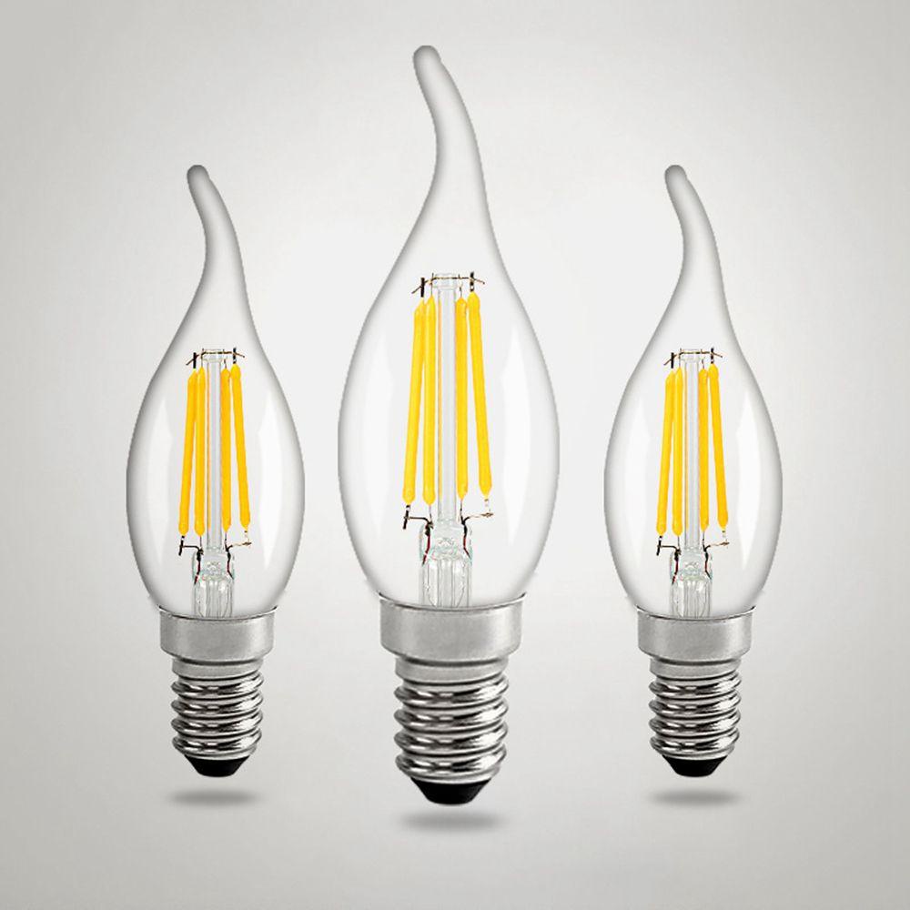 YIYU Bóng Đèn LED Nến Tạo Hiệu Ứng Lửa Edison Độc Đáo Trang Trí Nhà Cửa