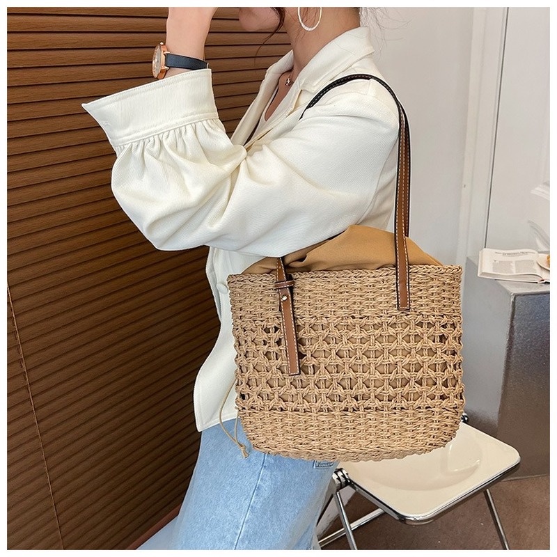 Túi Rơm Đeo Vai Cỡ Lớn NB00245