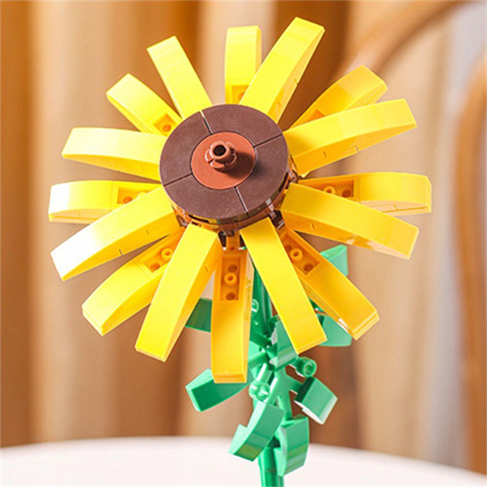 Bộ Đồ Chơi Lắp Ráp Cây Hoa Hồng Trang Trí DIY